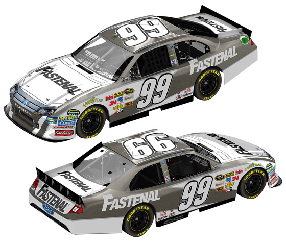 2012 Carl Edwards #99 Fastenal / Brushed Metal Diecast