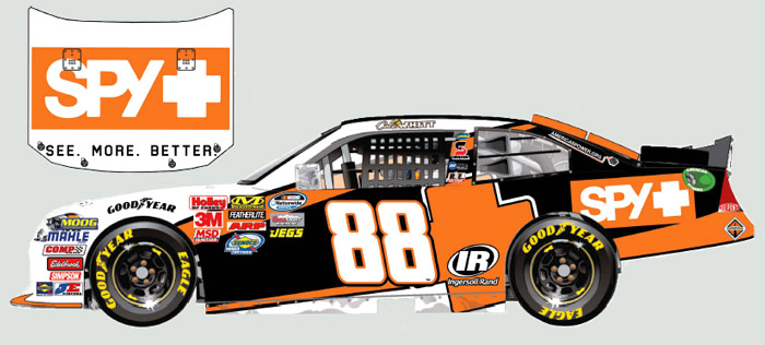 2012 Cole Whitt #88 SPY Optics 1/64 Diecast