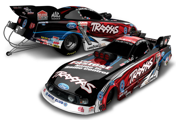 2012 Courtney Force - Traxxas NHRA Funny Car 1/64 Diecast