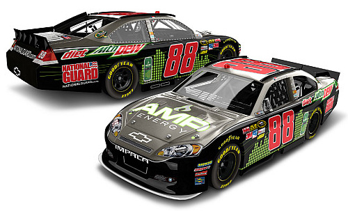 2012 Dale Earnhardt Jr #88 Amp Energy / Brushed Metal Diecast