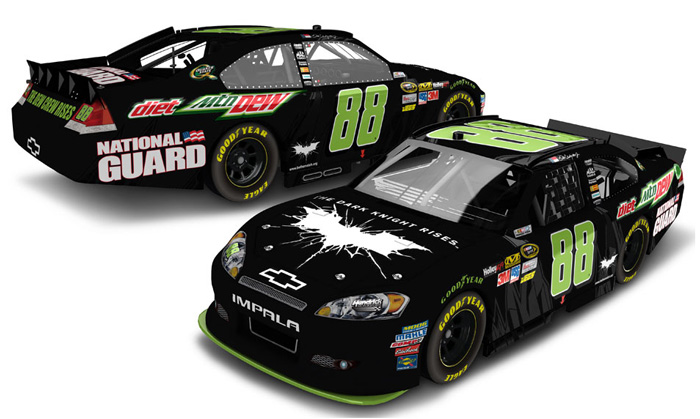 2012 Dale Earnhardt Jr #88 Batman - Batshield Design Diecast
