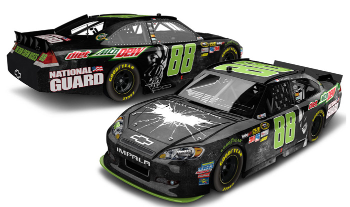2012 Dale Earnhardt Jr #88 Batman - Dale Jr's Design Diecast