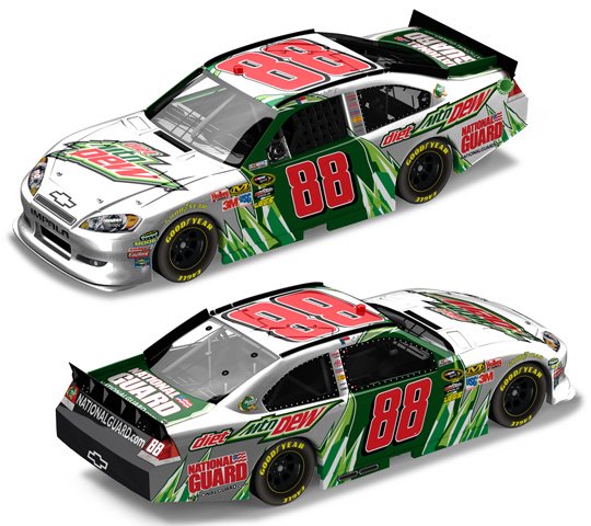2012 Dale Earnhardt Jr #88 Diet Mtn Dew / Frost Diecast