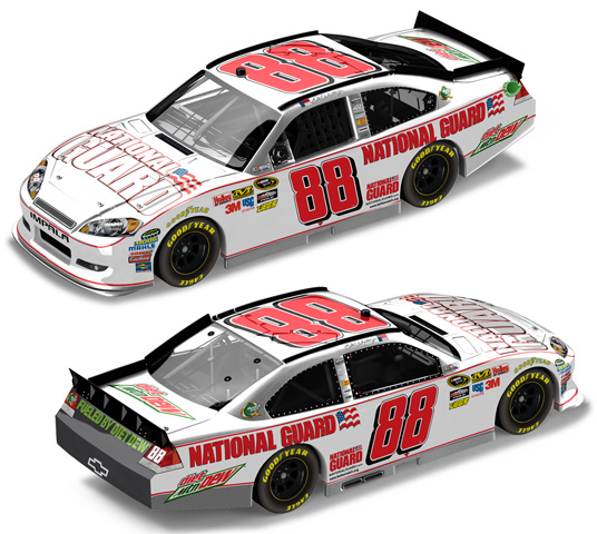 2012 Dale Earnhardt Jr #88 National Guard / Frost Diecast
