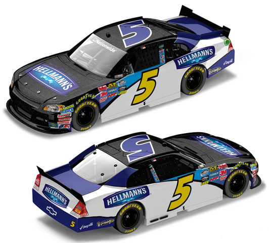 2012 Dale Earnhardt Jr #5 Hellmann's / Galaxy Diecast