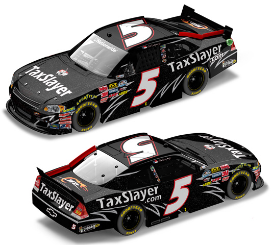 2012 Dale Earnhardt Jr #5 TaxSlayer / Galaxy Diecast