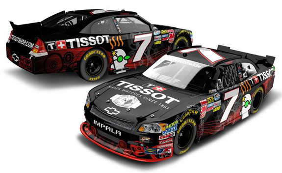 2012 Danica Patrick #7 Tissot 1/64 Diecast