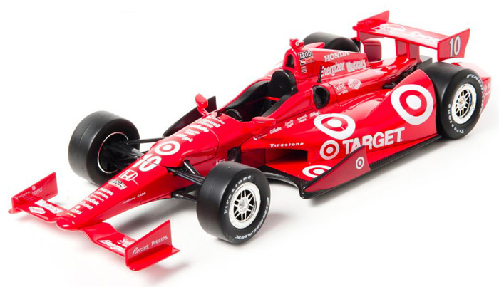 2012 Dario Franchitti #10 Target Dallara IndyCar 1/18 Diecast