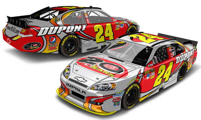 2012 Jeff Gordon #24 Dupont 20 Years 1/64 Diecast