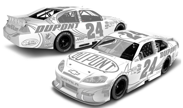 2012 Jeff Gordon #24 Dupont / ICE Series Diecast