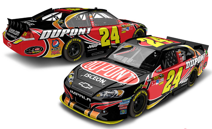 2012 Jeff Gordon #24 Dupont - Isceon Diecast