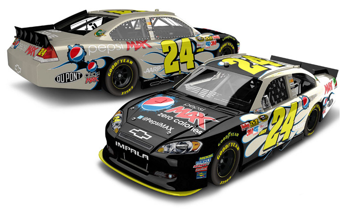 2012 Jeff Gordon #24 Pepsi Max / Frost Diecast