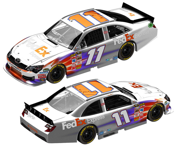 2012 Denny Hamlin #11 FedEx Express / Frost Diecast