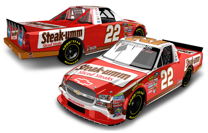 2012 Joey Coulter #22 Steak-Umm Truck Diecast