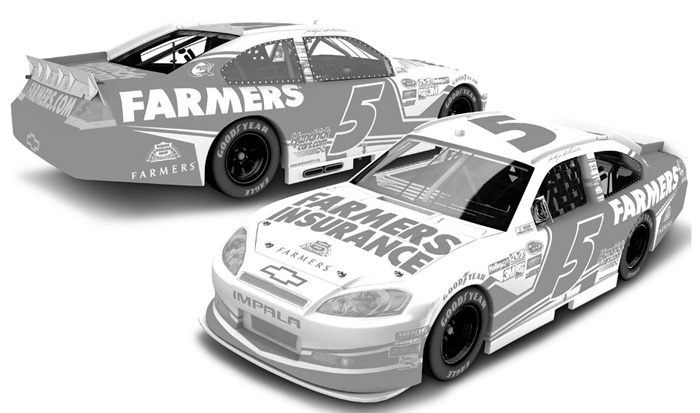 2012 Kasey Kahne #5 Farmers Insurance / ICE Series Diecast