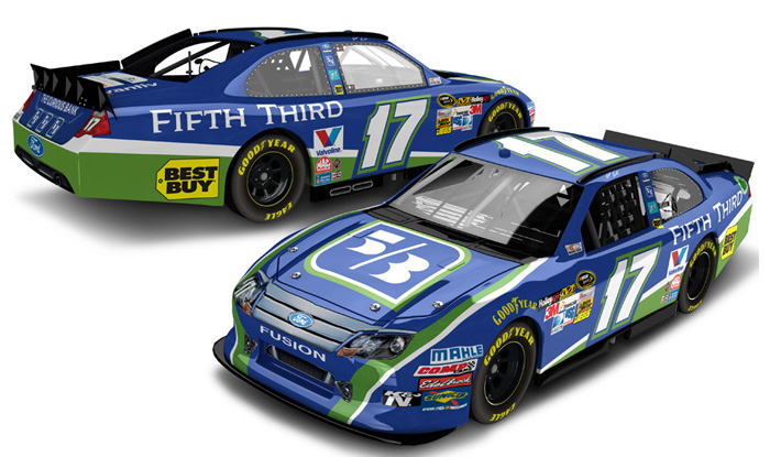 2012 Matt Kenseth #17 Fifth Third Diecast