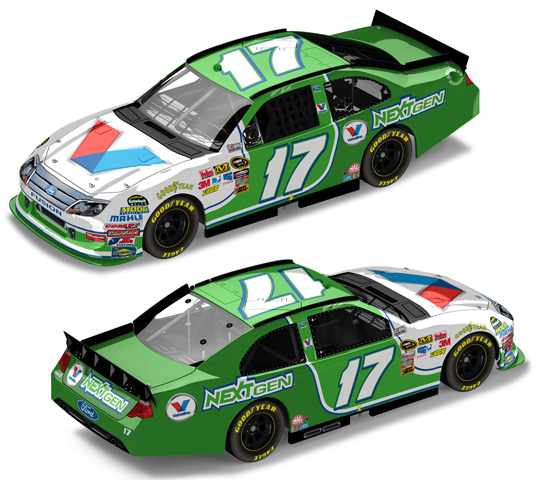 2012 Matt Kenseth #17 Valvoline NextGen 1/64 Diecast