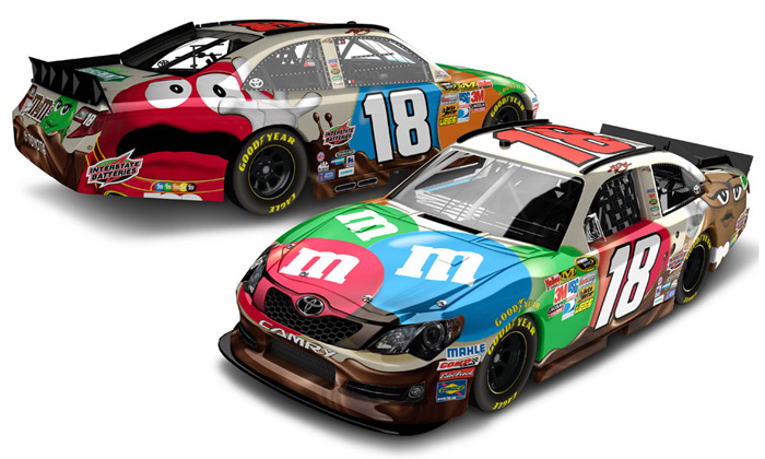 2012 Kyle Busch #18 M&M's / Frost Diecast