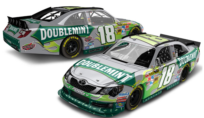 2012 Kyle Busch #18 Doublemint 1/64 Diecast
