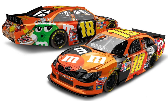 2012 Kyle Busch #18 M&M's Halloween 1/64 Diecast