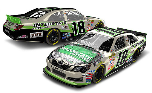 2012 Kyle Busch #18 Interstate Batteries / Frost Diecast