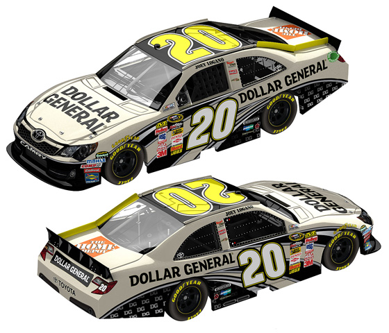 2012 Joey Logano #20 Dollar General / Frost Diecast