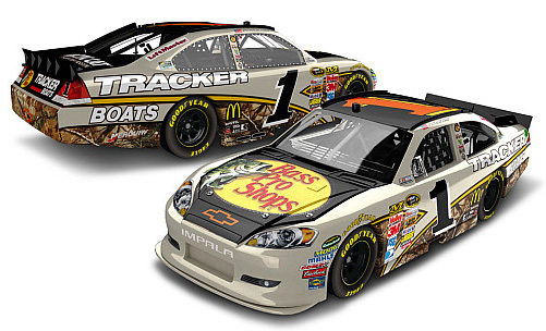 2012 Jamie McMurray #1 Bass Pro Shops / Frost Diecast