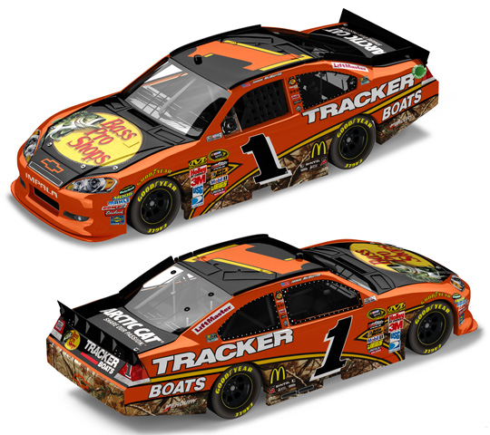 2012 Jamie McMurray #1 Bass Pro Shops Diecast
