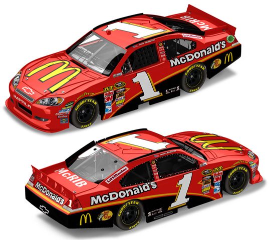 2012 Jamie McMurray #1 McDonald's Diecast