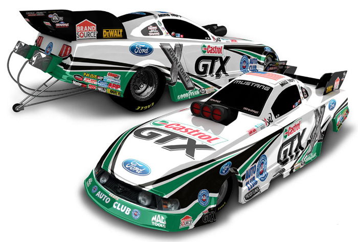 2012 Mike Neff - Castrol GTX NHRA Funny Car Diecast