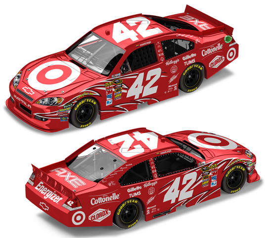 2012 Juan Pablo Montoya #42 Target Diecast