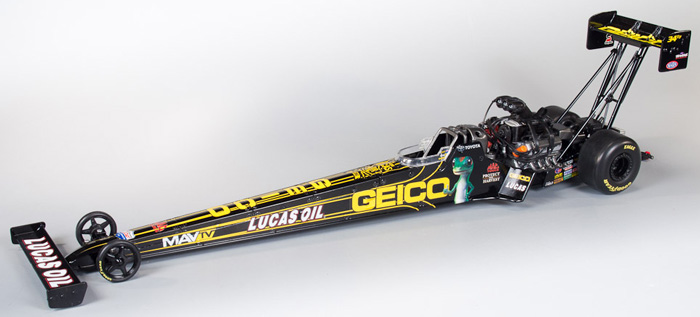 2012 Morgan Lucas - Geico NHRA Top Fuel Diecast