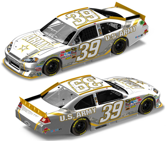2012 Ryan Newman #39 U.S. Army / Frost Diecast