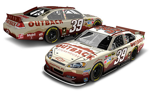 2012 Ryan Newman #39 Outback Steakhouse / Frost Diecast