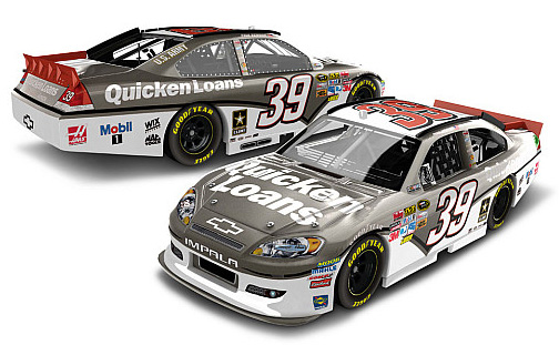 2012 Ryan Newman #39 Quicken Loans / Brushed Metal Diecast