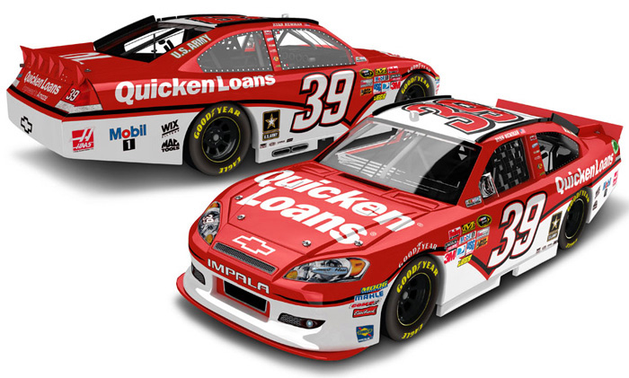 2012 Ryan Newman #39 Quicken Loans Diecast