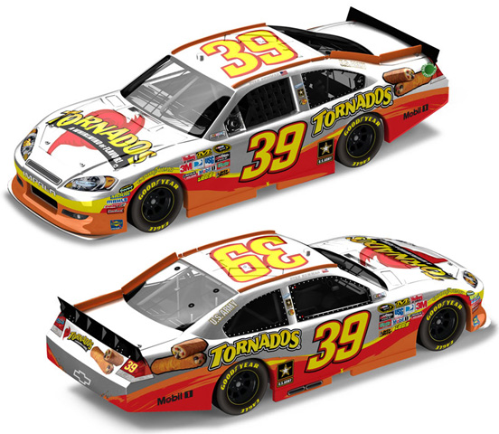 2012 Ryan Newman #39 Tornados / Frost Diecast