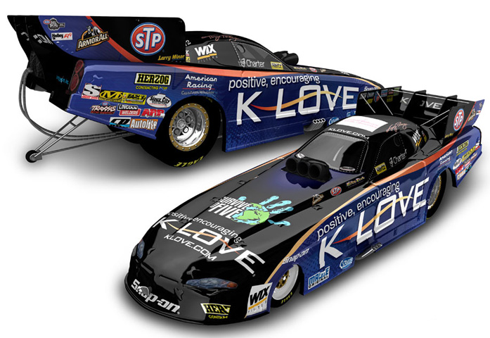 2012 Tony Pedregon - K-LOVE NHRA Funny Car Diecast