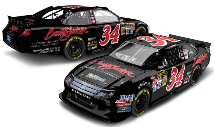 2012 David Ragan #34 Barrett Jackson Diecast - Autographed