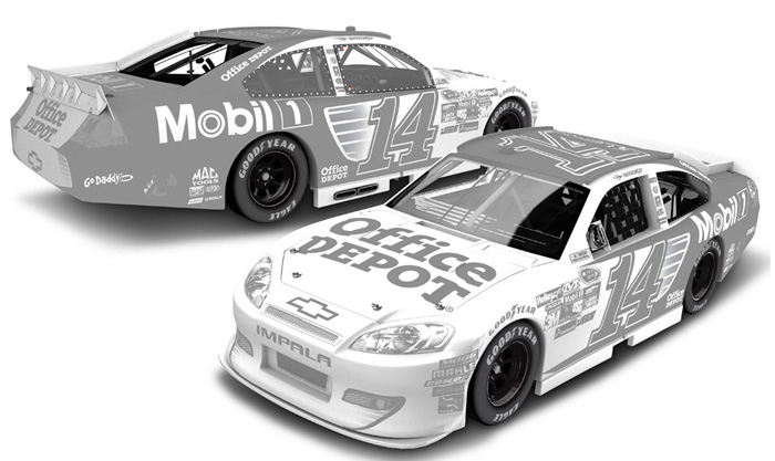 2012 Tony Stewart #14 Office Depot / ICE Series Diecast