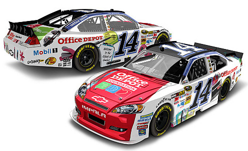 2012 Tony Stewart #14 Office Depot - Back to School Diecast