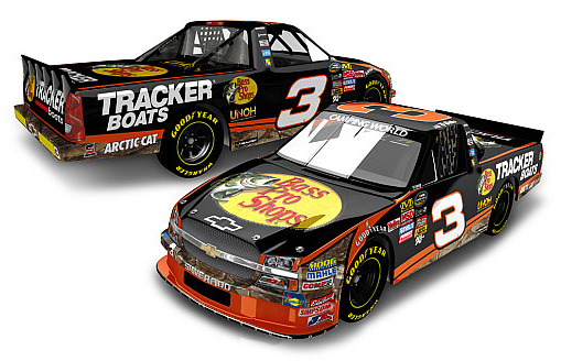 2012 Ty Dillon #3 Bass Pro Shops Truck Diecast