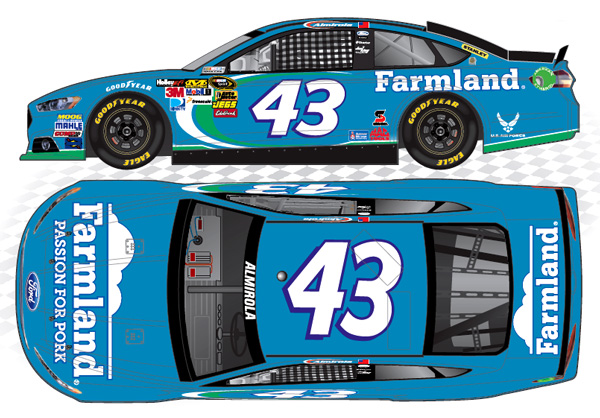 2013 Aric Almirola #43 Farmland 1/64 Diecast