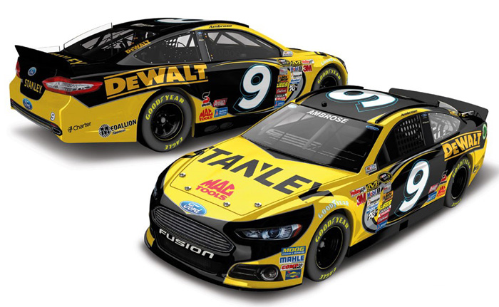 2013 Marcos Ambrose #9 Stanley / Dewalt Diecast