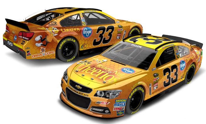 2013 Austin Dillon #33 Honey Nut Cheerios Diecast