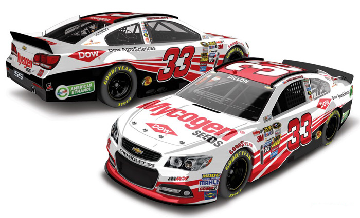2013 Austin Dillon #33 Mycogen Seeds Diecast