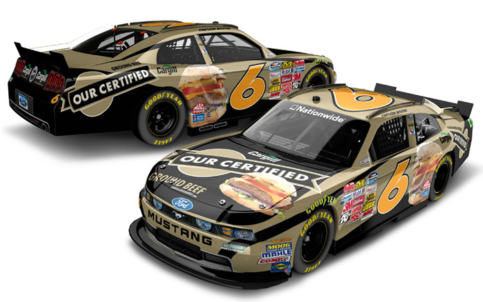 2013 Trevor Bayne #6 Cargill 1/64 Diecast