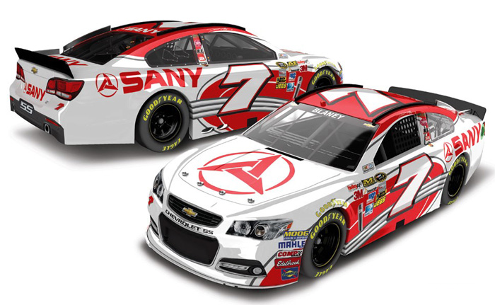 2013 Dave Blaney #7 SANY America Diecast