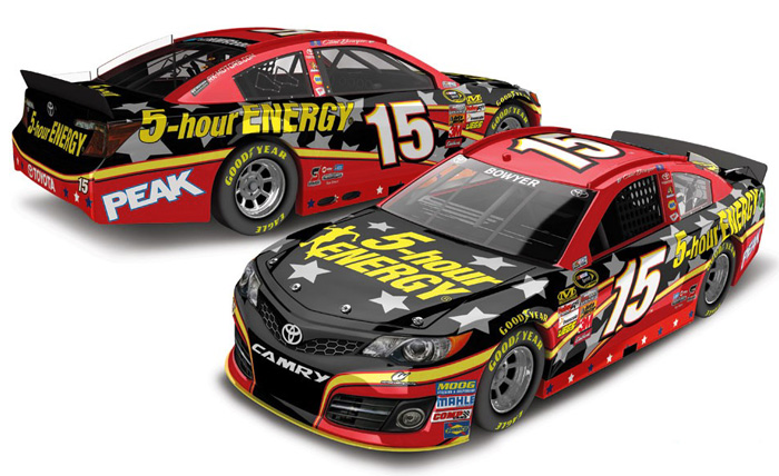 2013 Clint Bowyer #15 5-hour Energy - American Salute Diecast