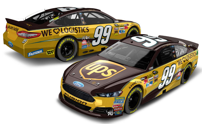 2013 Carl Edwards #99 UPS Diecast
